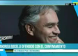 Andrea Bocelli confesó no haber cumplido la cuarentena pese a dar positivo a covid-19