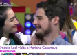 Mariana Casanova le reclama a Ernesto Leal por besar a otra