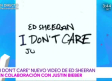 Justin Bieber estrena vídeo en compañía de Ed Sheeran