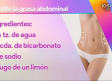 Receta para eliminar la grasa abdominal