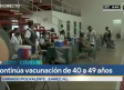 Continúa vacunación anticovid a adultos de 40 a 49 años en Juárez