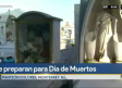Comienzan preparativos del Día de Muertos en distintos panteones de Monterrey