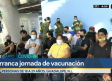 Vacunan a mayores de 18 años y rezagados en Guadalupe