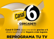 ¡ES MUY FÁCIL! Reprograma tu televisión junto a 'Canal 6'
