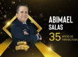 Abimael Salas recibe premio por 35 años en la meteorología