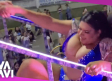 Kimberly 'La más preciosa' se cae durante carnaval en Veracruz