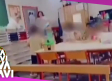 Captan a maestra de kínder golpeando a menor