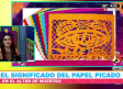 El significado del papel picado en el altar de muertos