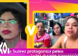 Paola Suárez y Evelyn protagonizan fuerte pelea en vivo