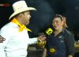 Dulce se le sale tremenda maldición en el programa