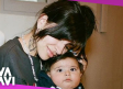 Cazzu llega a México con su hija Inti