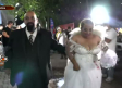 Despelucan a la novia en plena boda