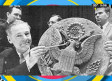 Un escudo de madera espiaba a los estadounidense