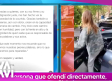 Ximena Pichel 'Lady Racista' ofrece disculpas tras polémica