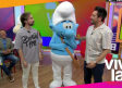 Confunden a 'Chicken' y Violeta con un pitufo