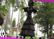 Piden retirar escultura de Florinda Meza en Zacatecas