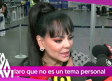 Maribel Guardia lamenta declaraciones de Imelda Tuñón