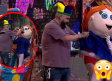 'La Mole' hace de las suyas con esta botarga