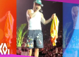 Maluma regaña a fan por llevar a bebé a su concierto