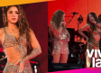 Shakira y Danna sorprenden durante concierto en CDMX