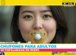 Chupones para adultos se vuelven populares