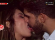 César y Johana terminan cita con beso de amor