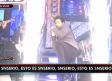 Conductor de SNSerio casi se quema en pleno programa