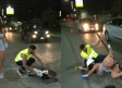 Robertita tiene grave accidente al tapar un bache