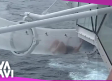 Mujer queda atrapada en tobogán de un crucero