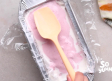 Paletas de queso con fresa sin lácteos