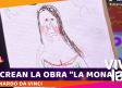 Recrean a la 'Mona Lisa'
