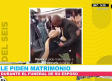 Le piden matrimonio durante el funeral de su esposo