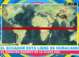 ¿Por qué el Ecuador está libre de huracanes?