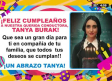 Celebran cumpleaños a Tanya Burak en el programa