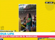 Dua Lipa sorprende en partido en el Maracaná
