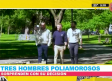 Tres hombres poliamorosos sorprenden con su decisión