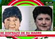Se disfrazó de su madre para cobrar la pensión