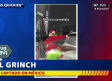Captan a El Grinch en gasolinera de México