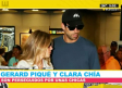 Fans de Shakira persiguen en auto a Piqué y Clara Chía
