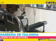 Barbería en Tailandia cierra por un fantasma