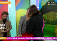 Natalia Valenzuela y Raúl Mañaga protagonizan 'beso' en vivo
