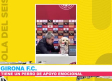 Equipo de fútbol tiene un perro de apoyo emocional