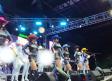 Fuerte pelea de bailarínas durante un concierto