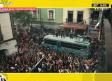 Banda 'U2' graba video en centro histórico