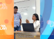 Alumnos sorprenden a sus mamás con una llamada inesperada