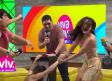 Yams y Dani Villa se dan tremendo encontronazo en vivo