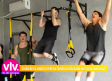 Conductores de Vivalavi FDS ponen a prueba su fuerza en el gimnasio