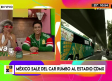 Así llegó la Selección Mexicana al estadio en CDMX