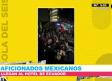Aficionados mexicanos, llegan al hotel de Ecuador