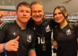 Famosos fueron al estadio a apoyar a México